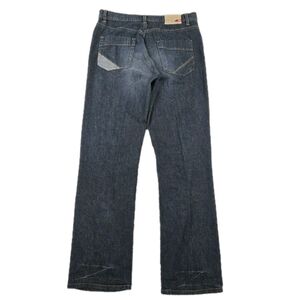 Vintage Y2k Tony Hawk Jeans Mens 32x34 Wide Leg Skater Denim Streetwear Grunge